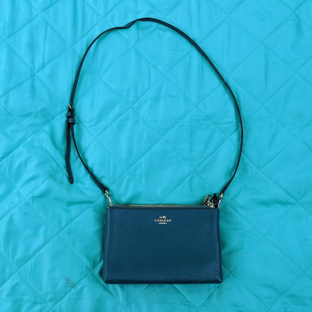 Coach Lyla Crossbody Teal Blue